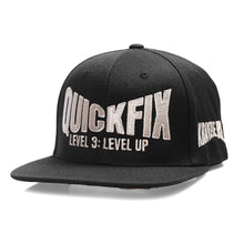 Load image into Gallery viewer, QuickFix 3 &quot;Black&quot; Snapback