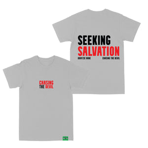 Seeking Salvation "Vintage Grey" Tee.