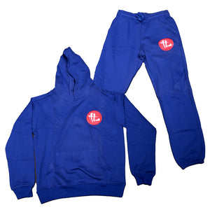 Clearance TL Patch "Royal Blue" Terry Sweatsuit