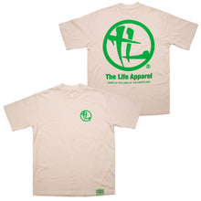 Load image into Gallery viewer, TL Essentials "Bone/Green" T Shirt