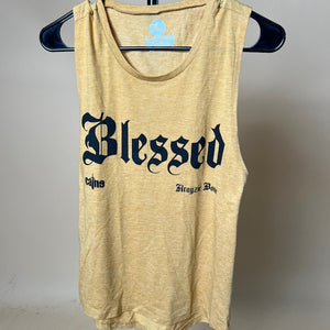 Clearance Blessed "Mustard" Tank Top