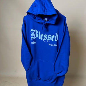 Clearance Blessed "Royal Blue" Hoodie