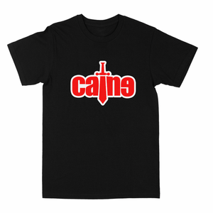 Clearance Caine Red/White Outline "Black" Tee