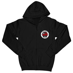 Stay True "Black" Zip Up Hoodie.