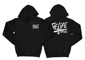 Clearance The Life "Black" Zip Up Hoodie