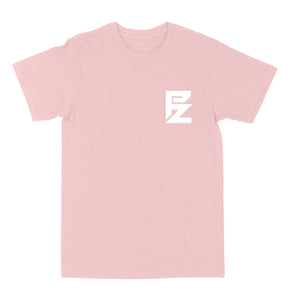 PZ Front Logo "Pink" T Shirt.