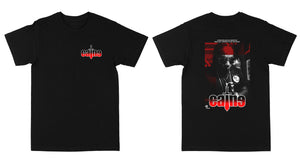 Caine Addiction "Black" Front Back Tee,
