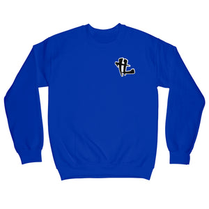 TL Chenille "Royal Blue" Crewneck