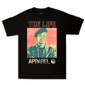 The Life Apparel On The Line "Black" Tee,
