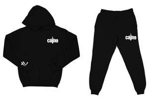 Caine Sword Logo "Black" Sweatsuit Top and Bottom