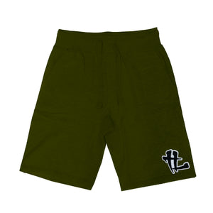 "TL Chenille Logo" Shorts