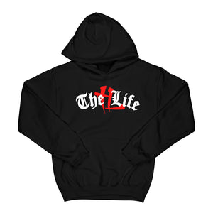 TL Old English Logo "Black" Hoodie