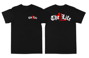 TL Old English "Black" T Shirt.